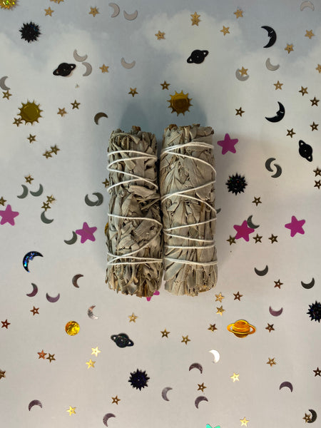 4" White Sage Sticks